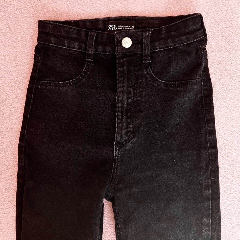 Zara black skinny jeans